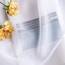 Woaboy Voile Gardinen Weiss Vorhänge Transparent Wohnzimmer mit Ösen Stores Gardinen Schlafzimmer Ösenvorhang Scheibengardine Schlaufengardinen Modern 2er Set 140x225 cm (B x H) Weiß