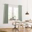 Blumtal 2er-Set Gardinen Verdunklungsvorhänge Blickdicht - Elegante Wärmeisolierende Vorhänge mit Ösen, Thermovorhang für alle Fenster und Jahreszeiten, 145 x 140 cm, Summer Green - Grün