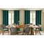 Woaboy Samtvorhänge Grün Verdunkelungsvorhang Gardinen Samt mit Ösen Blickdicht Wohnzimmer Blackout Curtains Thermovorhang Schalldämmend Schlafzimmer 2er Set 140x225cm (B x H) Dunkelgrün