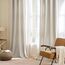 Woaboy Samtvorhänge Verdunkelungsvorhang Gardinen Samt mit Ösen Blickdicht für Wohnzimmer Blackout Curtains Thermovorhang Schalldämmend Schlafzimmer 2er Set 140x225cm (B x H) Weiß
