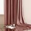 Woaboy Samtvorhänge Verdunkelungsvorhang Gardinen Samt mit Ösen Blickdicht für Wohnzimmer Blackout Curtains Thermovorhang Schalldämmend Schlafzimmer 2er Set 140x245cm (B x H) Rosa