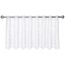 Elbersdrucke Bistrogardine 1129 weiß halbtransparent 60x160 cm Scheibengardine Kurzgardine für Wohnzimmer Schlafzimmer Flur 501239