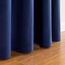 Woaboy Samtvorhänge Verdunkelungsvorhang Gardinen Samt mit Ösen Blickdicht für Wohnzimmer Blackout Curtains Thermovorhang Schalldämmend Schlafzimmer 2er Set 140x280cm (B x H) Dunkelblau