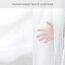 Querbehang Freihanddeko Weiß Vorhang für Hochzeit - 130 x 550cm Transparente Gardinen Schals Voile Vorhang Hochzeitsbogen Wandbehang Dekoration für Wohnzimmer Hochzeitsfeier Zeremonie Bühnendekoration