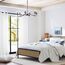 Topfinel Gardinen mit Ösen Vorhang Weiß Transparente Vorhänge Schlafzimmer Gardine Wohnzimer 225 cm Lang Übergardinen Ösen Curtains & Drapes Fenstervorhänge 140 Breit