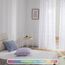 Deconovo Vorhang Transparent Stores Gardinen mit Ösen Gardinenschal Luftig Vorhänge Wohnzimmer Modern Dekoschal Schlafzimmer Balkon Lichtdurchlässige, 280x140 cm, Weiß, 2er Set