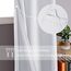 DWCN Vorhang Blickdicht Verdunkelungsgardinen mit Ösen 2 Stücke Thermovorhang Kälteschutz für Schlafzimmer, Grau Weiß, 228x167cm(HxB)