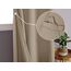 DWCN Vorhang Blickdicht mit Ösen 2 Stücke Verdunkelungsgardinen Thermogardine Vorhänge Dunkel Thermogardine Verdunkelung für Wohnzimmer Schlafzimmer, Taupe, 137x117cm(HxB)