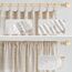 MIULEE Leinen Gardinen Vorhänge mit Kräuselband Weiss Gardine Vorhang Leinenoptik kräuselband Wohnzimmer Modern Voile Schienensystem Schlafzimmer 2er Set 140x175 cm Natur