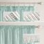 MIULEE Leinen Gardinen Vorhänge mit Kräuselband Weiss Gardine Vorhang Leinenoptik kräuselband Wohnzimmer Modern Voile Schienensystem Schlafzimmer 2er Set 140x245 cm Blau
