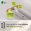 Rollina klick-Gleiter | Gardinenhaken für Gardinenschiene mit 3,2-4mm Innenlauf | Vorhang Haken kurz | auch für Wohnwagen Wohnmobil Caravan LKW | 50 Stück | Made in Germany