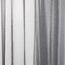 Topfinel Kurze Vorhänge Graue Gardinen Transparent Moderne und Elegante Gardine Kurz Fenster 160 cm Hoch Fertiggardinen mit Ösen Fenstergardinen 140 cm Breit Vorhang Outdoor Curtains Window