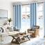 MRTREES Vorhänge Schlafzimmer Fenster Kurz Blau 100% Blickdicht Gardinen mit Ösen 2er Set 160 cm Lang 140 cm Breit, Thermovorhang Gegen Kälte Wohnzimmer Modern Verdunklungsvorhänge