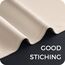 MRTREES Gardinen Blickdicht Beige Vorhänge mit Ösen 2er Set Vorhang Blickdicht Verdunklungsvorhänge Blackout Curtain Abdunklungsgardinen Kinderzimmer 145x140 cm (HxB)