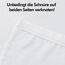Deconovo Gardinen mit Kräuselband Wohnzimmer Stores Schal Transparent Vorhänge für Schiene Schlafzimmer Leinenoptik, 138x140 cm(HöhexBreite), Weiß, 2er Set