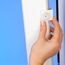 Gardinenstange "Basic" Fix-Klick, ausziehbar, weiß, Klemmstange, Spannfix, inkl. Fensterhaken/Befestigung, Klemmbereich von 15-20 mm, verschiedene Längen (35-55 cm ausziehbar)
