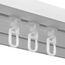 Bestlivings Klickgleiter (100er Pack) für Aluminiumschienen - 100% Kunststoff - Faltenleghaken Faltengleiter in versch. Ausführungen