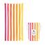 Dock & Bay Strandhandtuch - Schnell trocknende Mikrofaser, ohne Sand - Kompakt, Leicht - 100% recycelt - Inklusive Beutel - Summer - Peach Sunrise, Extra Large (200x90cm, 78x35)