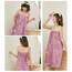 DAIHAN Damen Saunakilt Bademäntel Badetuch Schnelltrocknend Strand Wickelkleid Bademantel Handtuch Badekleid Reise Spa Schwimmen Saunamantel Robe Kurz,Violett,80 * 135cm