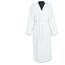 Vency - Luxuriöser Bademantel mit Kapuze, Weiß (XL), 100% Baumwolle, Weich & Saugstark - Ideal für Spa & Zuhause, für Damen und Herren