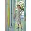 Pip Studio Bademantel Les Fleurs Khaki S