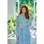 Pip Studio Bademantel Les Fleurs Blau M