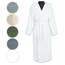 Vency - Luxuriöser Bademantel mit Kapuze, Weiß (L), 100% Baumwolle, Weich & Saugstark - Ideal für Spa & Zuhause, für Damen und Herren