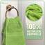 Green Mark Handtuch-Set mit 10 Teilen – 100% Baumwolle – 4 Handtücher 50×100 cm, 2 große Duschtücher 70×140 cm, 2 Gästetücher 30×50 cm und 2 Waschhandschuhe – Apfelgrün
