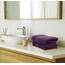 Utopia Towels - 8 teilig Handtücher Set aus Baumwolle mit Aufhänger - 2 Badetuch, 2 Handtücher und 4 Washclappen - (Pflaume)