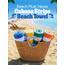 Utopia Towels - Große Strandtücher Cabana-Streifen (76 x 152 cm) - 100% gesponnene Baumwolle, weich und saugfähige Handtücher (4er-Pack, Blau, Gelb, Grün und Orange)