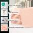 ZOLLNER 10er Set Waschlappen - weiche und saugstarke Waschhandschuhe - waschbar bis 95°C - Baumwolle - 16x21 cm in aprikot