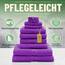 Green Mark Handtuch-Set mit 10 Teilen – 100% Baumwolle – 4 Handtücher 50×100 cm, 2 große Duschtücher 70×140 cm, 2 Gästetücher 30×50 cm und 2 Waschhandschuhe – Lila