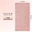 Chakir Turkish Linens 100% Baumwolle Premium türkische Handtücher für Badezimmer | 68 x 137 cm (4-teilige Badetücher – Rosa)