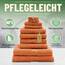 Green Mark Handtuch-Set mit 10 Teilen – 100% Baumwolle – 4 Handtücher 50×100 cm, 2 große Duschtücher 70×140 cm, 2 Gästetücher 30×50 cm und 2 Waschhandschuhe – Terrakotta