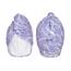 Turbie Twist Mikrofaser-Haarhandtuch für Damen und Herren, 2 Stück, Zubehör für das Badezimmer, schnell trocknender Haarturban zum Trocknen von gelocktem, langem und dickem Haar (Purple Signature)