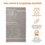 Amazon Basics 6-Teiliges Handtücher-Set aus Baumwolle für das Bad - Ausbleichsicher und Wasserabsorbierend, Grau
