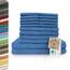 ZOLLNER 16 teiliges Handtuch Set bestehend aus 10 Gästehandtüchern (ca. 30 x 50 cm), 4 Handtücher (ca. 50 x 100 cm), 2 Badetücher (ca. 70 x 140 cm), weich und