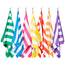 Dock & Bay Strandhandtuch - Schnell trocknende Mikrofaser, ohne Sand - Kompakt, Leicht - 100% recycelt - Inklusive Beutel - Cabana - Phi Phi Pink, Large (160x90cm, 63x35)