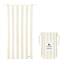 Dock & Bay Strandhandtuch - Schnell trocknende Mikrofaser, ohne Sand - Kompakt, Leicht - 100% recycelt - Inklusive Beutel - Cabana Light - Bora Bora Beige, Extra Large (200x90cm, 78x35)