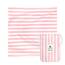 Dock & Bay Strandhandtuch - Schnell trocknende Mikrofaser, ohne Sand - Kompakt, Leicht - 100% recycelt - Inklusive Beutel - Cabana Light - Malibu Pink, Double Extra Large (180x200cm, 70x78)