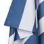 Dock & Bay Strandhandtuch - Schnell trocknende Mikrofaser, ohne Sand - Kompakt, Leicht - 100% recycelt - Inklusive Beutel - Cabana - Whitsunday Blue, Double Extra Large (180x200cm, 70x78)