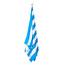 Dock & Bay Strandhandtuch - Schnell trocknende Mikrofaser, ohne Sand - Kompakt, Leicht - 100% recycelt - Inklusive Beutel - Cabana - Bondi Blue, Extra Large (200x90cm, 78x35)