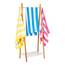 Dock & Bay Strandhandtuch - Schnell trocknende Mikrofaser, ohne Sand - Kompakt, Leicht - 100% recycelt - Inklusive Beutel - Cabana - Set of 6, Extra Large (200x90cm, 78x35)