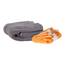 Dock & Bay Strandhandtuch - Schnell trocknende Mikrofaser, ohne Sand - Kompakt, Leicht - 100% recycelt - Inklusive Beutel - Cabana - Ipanema Orange, Extra Large (200x90cm, 78x35)