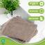 NatureMark 10x Waschhandschuhe aus Frottee 100% Baumwolle – Weich und Robust, Ideal für die tägliche Pflege und Gäste – Sand/Beige, 15x21 cm
