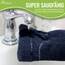 NatureMark 10x Waschhandschuhe aus Frottee 100% Baumwolle – Weich und Robust, Ideal für die tägliche Pflege und Gäste – Navy blau, 15x21 cm