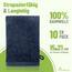 NatureMark 10x Waschhandschuhe aus Frottee 100% Baumwolle – Weich und Robust, Ideal für die tägliche Pflege und Gäste – Navy blau, 15x21 cm