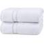 Utopia Towels - 2er-Pack Badetücher Set Premium 100% ringgesponnene Baumwolle 69 x 137 cm Handtücher, sehr saugfähig, weiches Gefühl Duschtücher (Weiß)