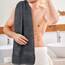 Utopia Towels -Badetücher Set Premium 100% ringgesponnene Baumwolle 69 x 137 cm Handtücher, sehr saugfähig, weiches Gefühl Duschtücher (Grau) (2er-Pack)