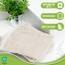 NatureMark 10x Waschhandschuhe aus Frottee 100% Baumwolle – Weich und Robust, Ideal für die tägliche Pflege und Gäste – Natur/Creme, 15x21 cm